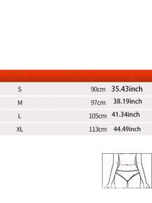 1pc Self-Heating Waist Belt, Back Support For Warming Gym Gym Accessories Fajas Lumbares - Black - View 7