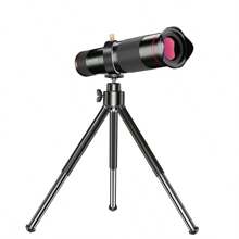 HD Chụp ảnh xa Ống kính Đối với Điện thoại di động , Với Kim loại Kẹp , Tuyệt vời Đối với Tầm xa Shooting , Phát trực tiếp , Buổi hòa nhạc , , - màu đen - Xem 8