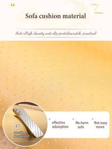 1件綠色毛絨3d網格圖案沙發墊,依沙發尺寸選擇相應尺寸,沙發靠背和扶手可購買70*70或90*90尺寸,還可配套枕套 - 綠色 - 查看 7