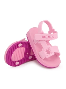 Baby Girl's Sandals, Comfortable Women's Papete, New Release - 淺粉色 - 查看 3
