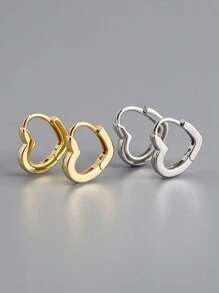 1對浪漫心形立方氧化鋯耳釘,適用於女性情人節禮物、婚禮訂婚周年慶派對珠寶 - 1# - 查看 12