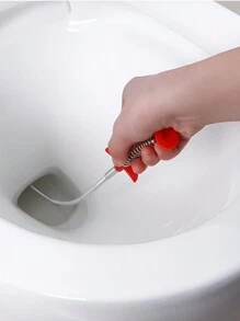 Pinza Destapa Cañerías y Tuberias . Herramienta de Limpieza Multifuncional - Rojo - Ver 10