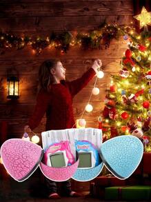 Máquina electrónica de juegos para mascotas, dispositivo portátil para criar animales, juguete de rompecabezas virtual para alimentación de animales,2 Pieza Huevos Mascota Virtual Juguete Digital Juego Led ,adecuado para niños y adultos - Rosa Fucsia - Ver 3