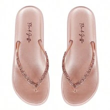 Women Flip-Flops - Rượu sâm banh - Xem 4