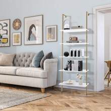 Floor Shelves - White - View 4