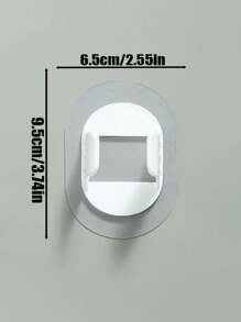 5入組自粘式洗衣機排水管固定夾,適用於滾筒洗衣機,無需鑽孔安裝 - 白色 - 查看 2