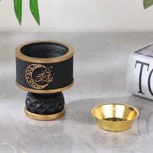 Ramadan Lamp Resin Incense Burner, Everyday Decorative Accessory For Home And Office Desktop Rama Gifts Birthday Graduation E-I-D