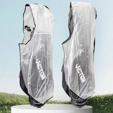 1 Pieza Funda Impermeable Para La Lluvia Y A Prueba De Polvo Para Bolsa De Palos De Golf - Blanco - Ver 1