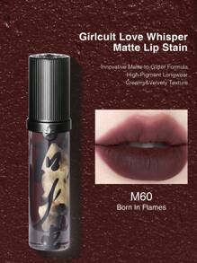 GIRLCULT 愛的告白護唇膏m60煙玫瑰色 - 硝煙玫瑰 - 查看 1