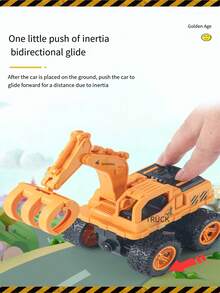 黃色戶外挖土機玩具 - 彩色 - 查看 5