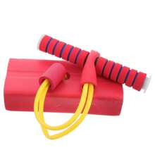 1入組適合青少年感官訓練的泡泡跳,安全好玩的泡泡棒,適合耐用的泡泡和彈力繩跳,最能刺激運動感覺的潛力,是最好的新年禮物 - 紅色 - 查看 1