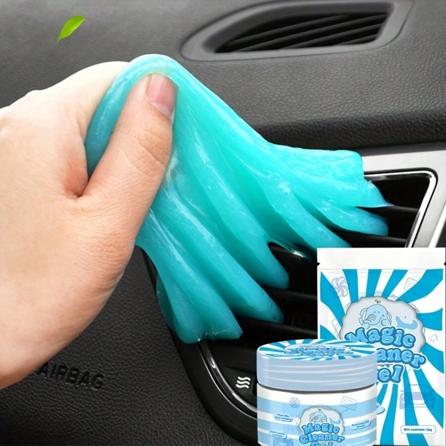 Làm sạch Mềm mại Keo dính , Ô tô/xe hơi Gap Máy hút bụi Bột trét , Dính Phủi bụi , Đa chức năng PC Bàn phím Gap Máy hút bụi Làm sạch Bột trét , Ảo thuật Lau sạch Keo dính Đối với Mặc ngoại - Làm sạch keo mềm - Xem 1