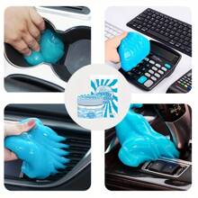 Làm sạch Mềm mại Keo dính , Ô tô/xe hơi Gap Máy hút bụi Bột trét , Dính Phủi bụi , Đa chức năng PC Bàn phím Gap Máy hút bụi Làm sạch Bột trét , Ảo thuật Lau sạch Keo dính Đối với Mặc ngoại - Làm sạch keo mềm - Xem 8