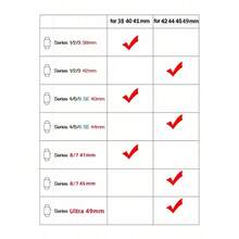 適用於蘋果手錶錶帶，運動款式中空透氣矽膠錶帶38mm、40mm、41mm、42mm、44mm、45mm、49mm，舒適適合睡眠佩戴，適用於Apple Watch Ultra SE /8/7/6/5/4/3/2/1通用 - 星光色 - 查看 3