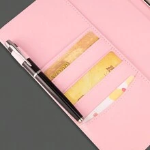 100 Days Envelope Challenge Binder Couple Savings Challenge Binder Lovers Save $5,050 Budget Notebook Money Envelopes - Black - View 7