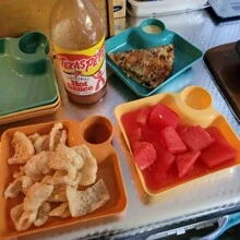 4入組餃子醬盤，方形服務盤，點心盤，壽司盤，水果盤，甜點盤，塑膠水果盤，餐盤 - 彩色 - 查看 3