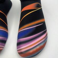 成人女性沙灘鞋與襪子,防滑快乾柔軟鞋底,適用於水上公園、水上運動、室內瑜伽、戶外追蹤等 - 橘色 - 查看 3