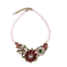 1套包含1條項鍊和2只耳環,歐美時尚誇張復古風格珠寶套裝,適合女性穿搭和日常佩戴 - 基本款 - 查看 5