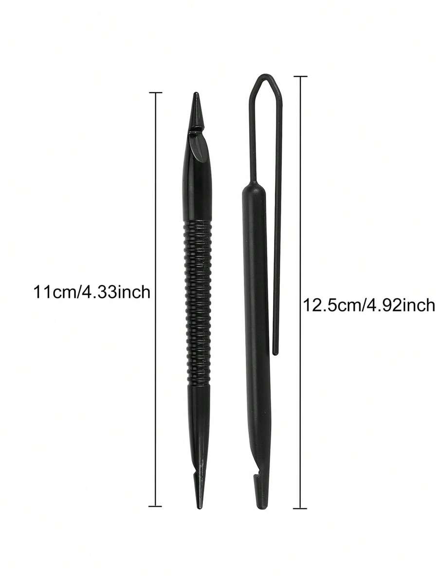 Hair Braiding Tool, Dual Ended Dreadlock Crochet Needle, Interlocking