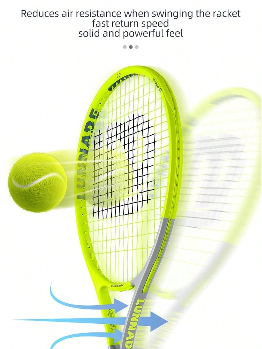 1pc With Bag Free 3 Balls Carbon Fiber Material Tennis Racket Gemini ...