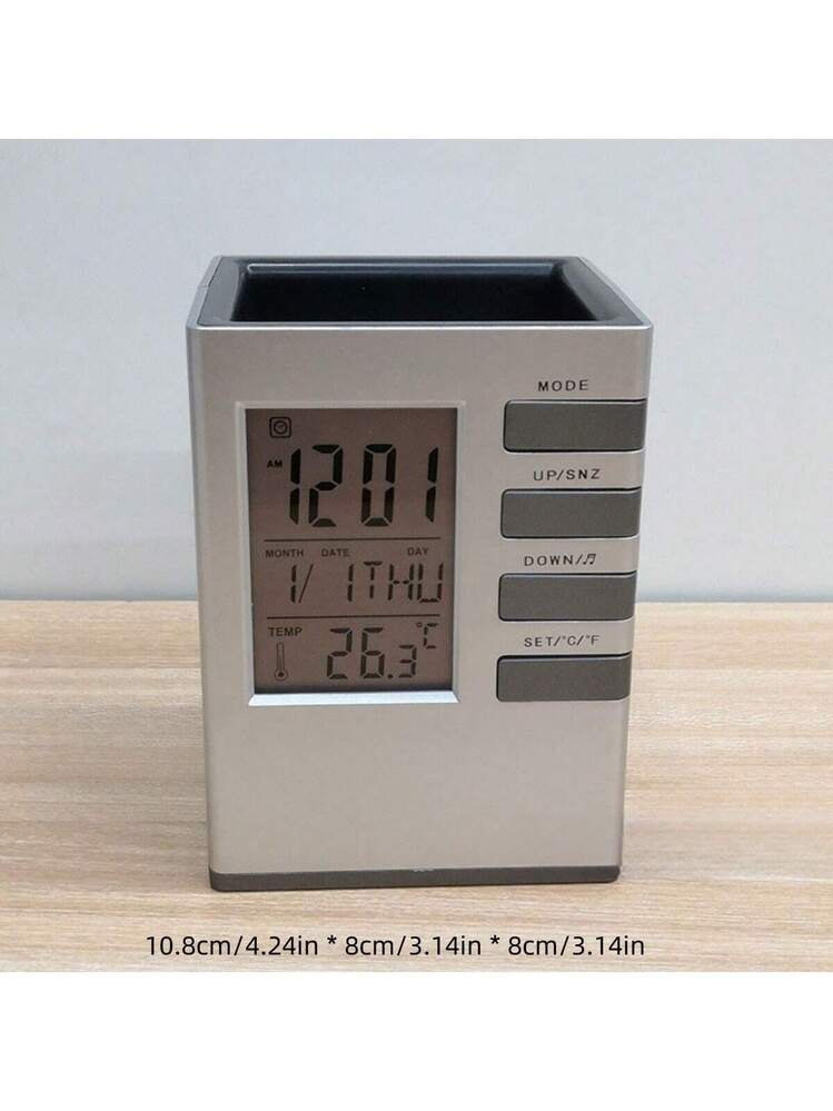 Orologio Da Parete Digitale LED 11,5 Pollici Con Telecomando – Visualizza Ora, Data, Temperatura, Luminosità Regolabile