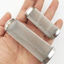 1入不銹鋼進氣口過濾器套件,適用於魚缸水族箱過濾桶入口水管附設過濾網 - 銀色 - 查看 11