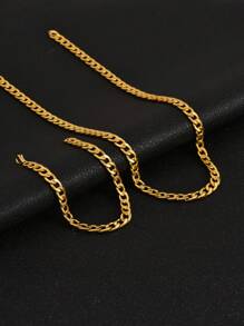 2入組男士時尚項鍊和鑰匙扣套裝 - 套裝 - 查看 5