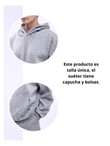 Conjunto para Hombre de 2 piezas short y sudadera unitalla color al azar - Multicolor - Ver 2