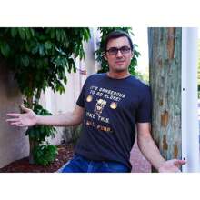 It's Dangerous To Go Alone T-Shirt - Grey - View 3