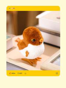 1pc Lovely Jumping Sparrow Wind-Up Toy, Random Color Of Decoration - Multicolor - View 9