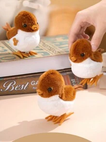 1pc Lovely Jumping Sparrow Wind-Up Toy, Random Color Of Decoration - Multicolor - View 6