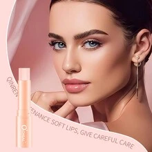 Moisturizing Lip Balm That Changes Color According To Temperature, Essential Item For Women'S Daily Lip Care In Autumn And Winter, Anti-Drying And Repairing - Peach - View 4