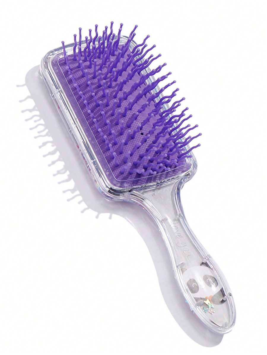 1 Miếng Trong suốt Bàn chải tóc đệm Đối với Nhà  Sử dụng - Xám - Xem 1