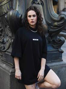 Men T-Shirts - 黑色 - 查看 4