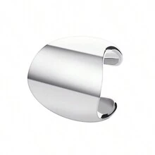 1 件時尚男女通用夾式耳環,無耳洞首飾禮物 - 金色 - 查看 8