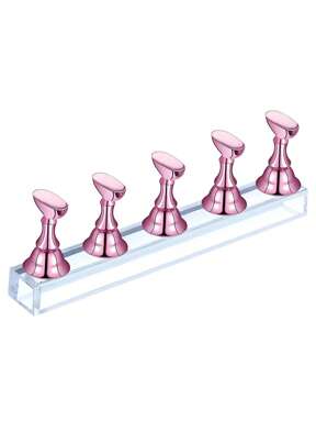 XIYANG TRADE Nail Stand For Press On Nails Display, Magnetic Fake Nails Holder For Painting Nails Practices, Beginner Acrylic Nail Art Kit Accessories, Nail Salon Equipment And Decor,Nail Supplies,Nail Tools,Nail Art Tools,Back To School,Nails,Nail Tools For Press On Nails