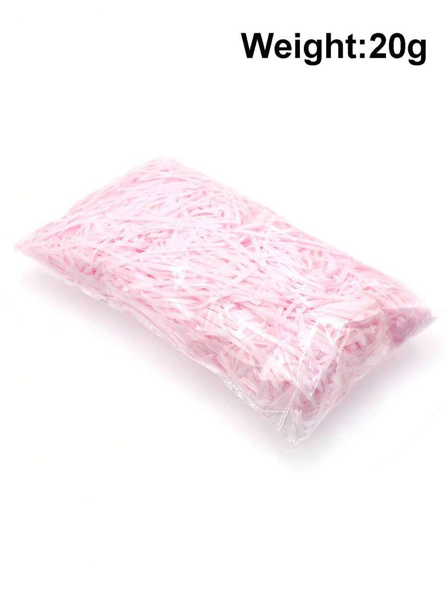 20g Gift Wrapping Decorative Shredded Paper Filler Box Valentine Day - Baby Pink - View 1