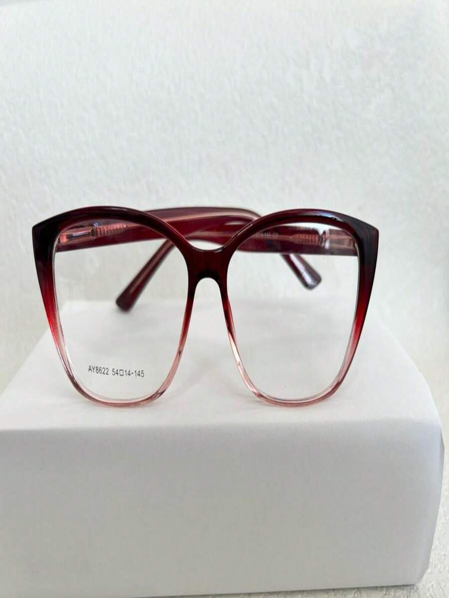 Women Eyeglasses - 紅色 - 查看 1