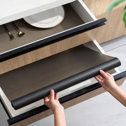 1pc抽屜墊櫥櫃廚房墊多功能防塵防滑墊冰箱墊