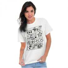 Game  And Ghosts Comic Game On T-Shirt - White - View 2