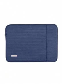 canvas artisan Bolsa de ordenador portátil impermeable de estilo artesanal de lona de poliéster, funda para portátil compatible con MagicBook para hombres - Azul - Ver 1