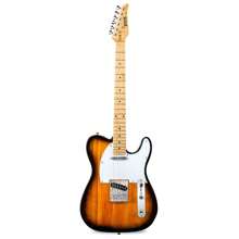 LyxPro 39" Telecaster Solid Body Guitar Electric Guitar TL Series, Full-Size Paulownia Wood Body, 3-Ply Pickguard, C-Shape Neck, Ashtray Bridge, Quality Gear Tuners, 3-Way Switch & Volume/Tone Controls, 2 Picks Included - 旭日 - 查看 1