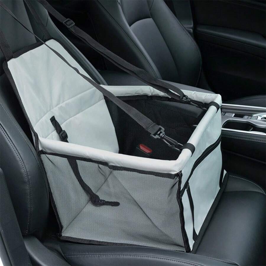 寵物攜帶袋 - 純色設計(灰色) - 灰色 - 查看 1