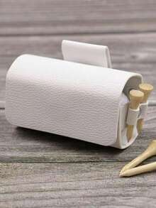 1pc Golf Ball Storage Bag, Waist Hanging Style, Portable Purse For Golf Accessories (Other Accessories Not Included) - Multicolor - View 4