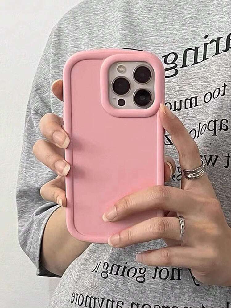 ミニマリストのデザイン フロスト レオパード柄 耐衝撃 ソフトシリコンiPhoneケース 16 Pro Max / 16 / 16 Pro / 16 Plus / 15 / 15 Pro Max / 15 Pro / 15 Plus / 11 / 12 / 13 / 14 Pro Max / XS / XR / 11 Pro / 11 Pro Max / 12 Pro / 12 Pro Max / 13 Pro / 13 Pro Max / 14 Pro / 14 Pro Max / 14 Plus 対応、クリエイティブデザイン - ピンク - 見る 2