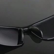 1 件装 男士 黑色 新款时尚 眼镜框 防眩光 - 黑色 - 查看 5