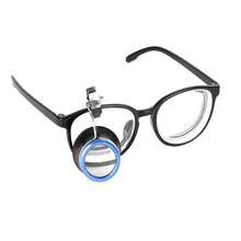 5X 10X 20X Eyeglass Magnifier Clip-On Eye Loupe Magnifying Lens Portable Eyepiece Process Operation Watchmakers Repair Tool - Blue - View 5