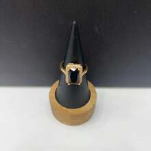 1 Pc 18K CHAMPAGNE GOLD PLATED RING: Three Colors, Pure Copper, Open-Ending For Women - 030057-red - View 6