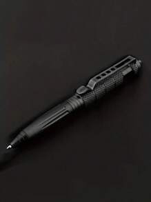 戶外自衛B2钨鋼頭戰術筆多功能筆，配有破窗器和求生哨 - 彩色 - 查看 7