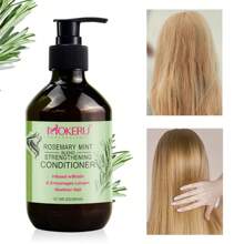 迷迭香精油護髮素,注入生物素,強化、保濕、使髮質恢復活力 - 薄荷綠 - 查看 4